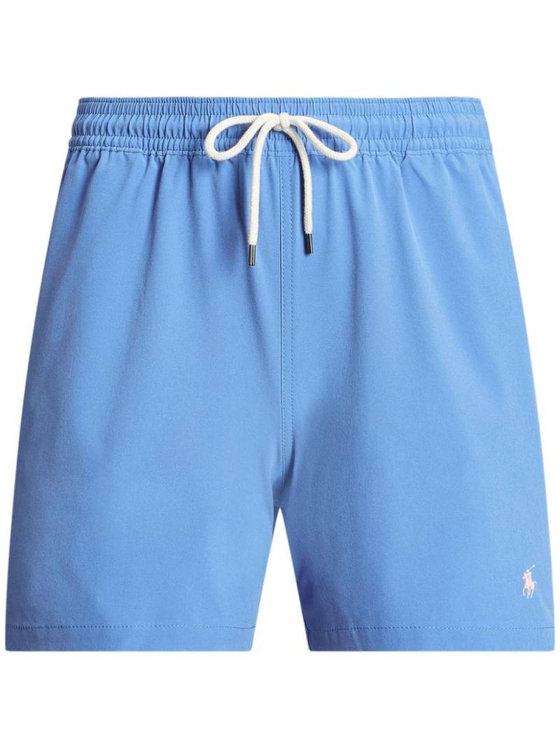 Polo Ralph Lauren Polo Pony-embroidered swim shorts - Blue von Polo Ralph Lauren