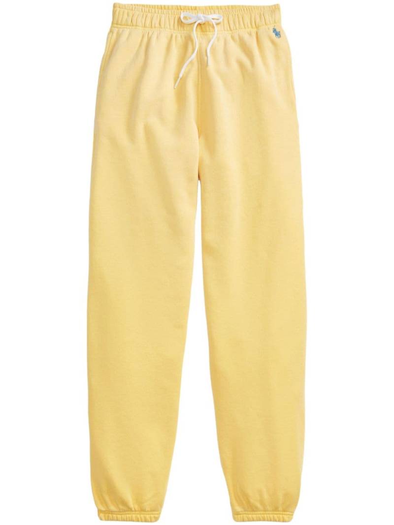 Polo Ralph Lauren Polo Pony-embroidered track pants - Yellow von Polo Ralph Lauren