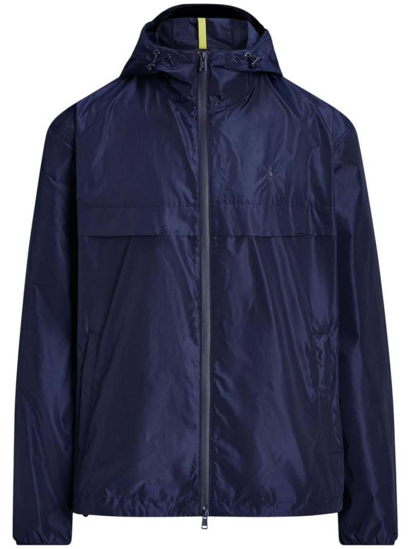 Polo Ralph Lauren Polo Pony-embroidered water-repellent jacket - Blue von Polo Ralph Lauren