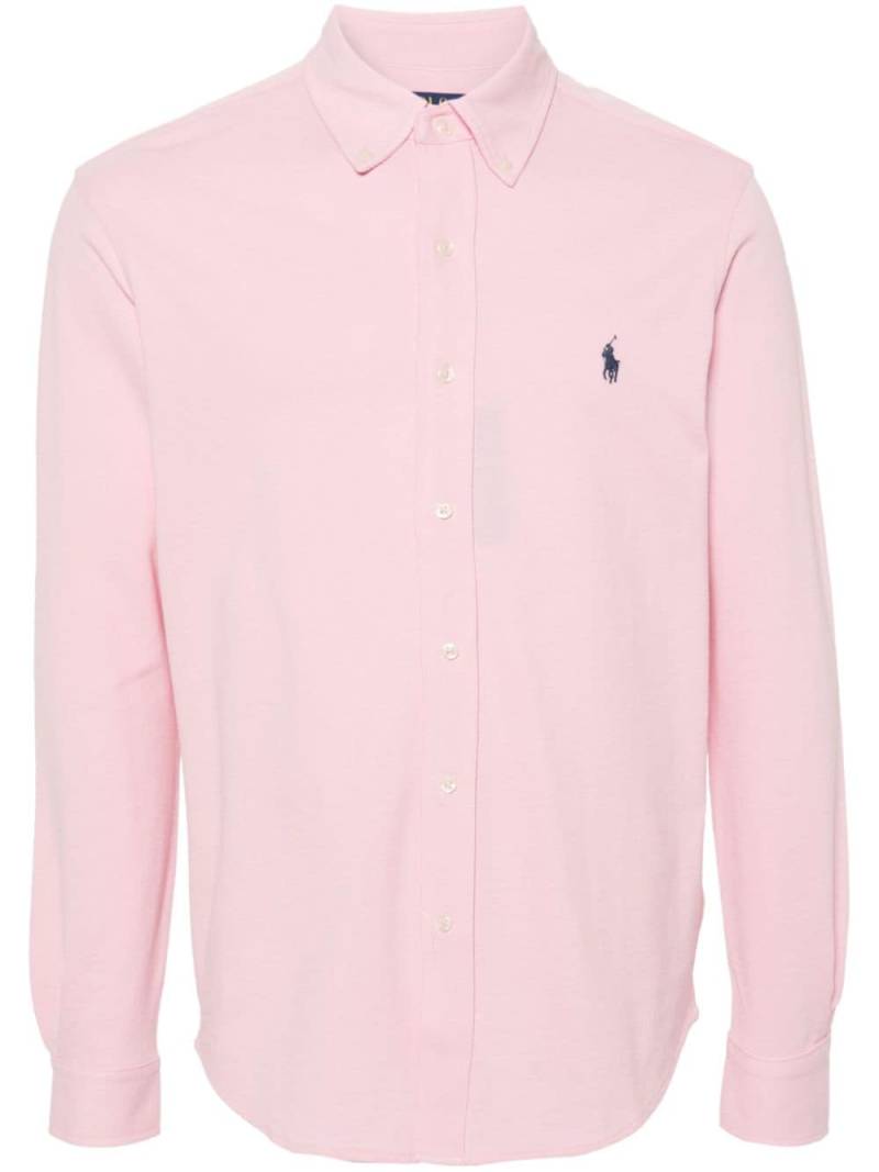 Polo Ralph Lauren Polo-Pony-embroidery cotton shirt - Pink von Polo Ralph Lauren