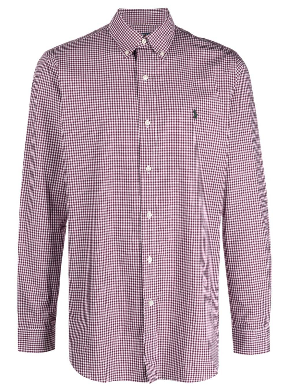 Polo Ralph Lauren Polo Pony gingham-check shirt - Red von Polo Ralph Lauren