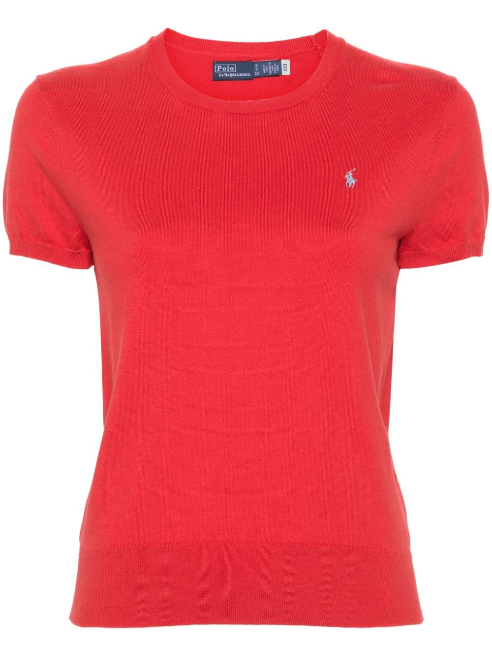 Polo Ralph Lauren Polo Pony knitted T-shirt - Red von Polo Ralph Lauren