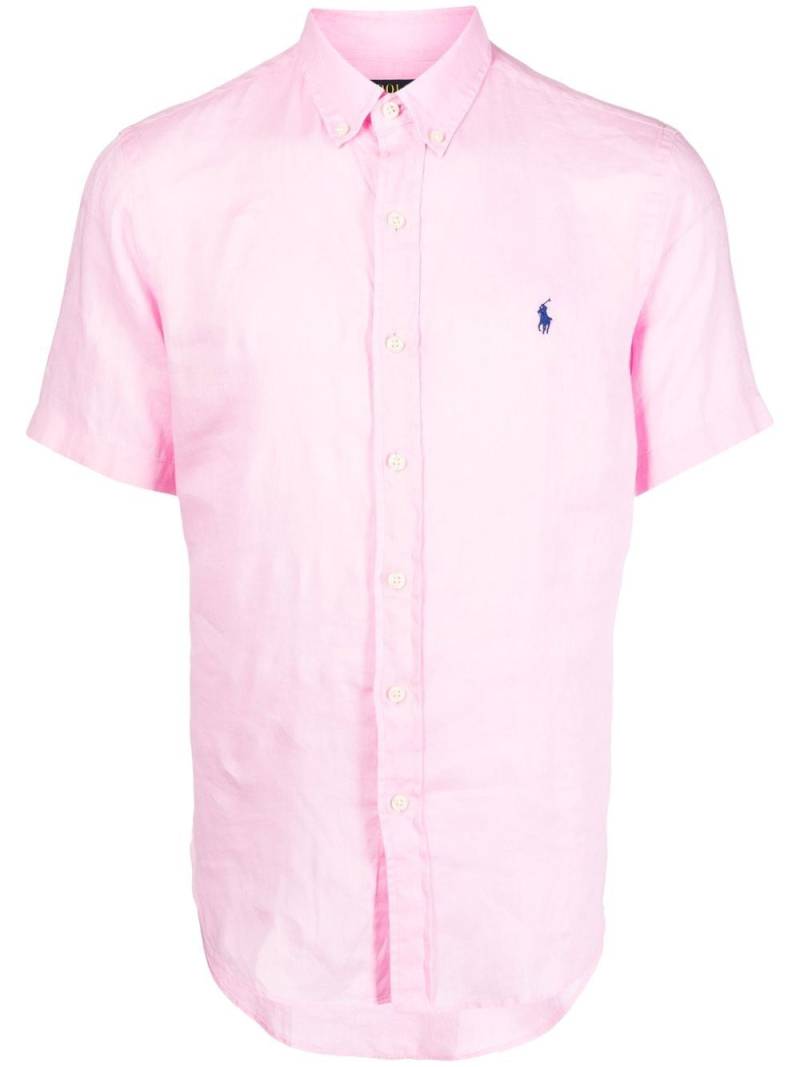 Polo Ralph Lauren Polo Pony linen shirt - Pink von Polo Ralph Lauren