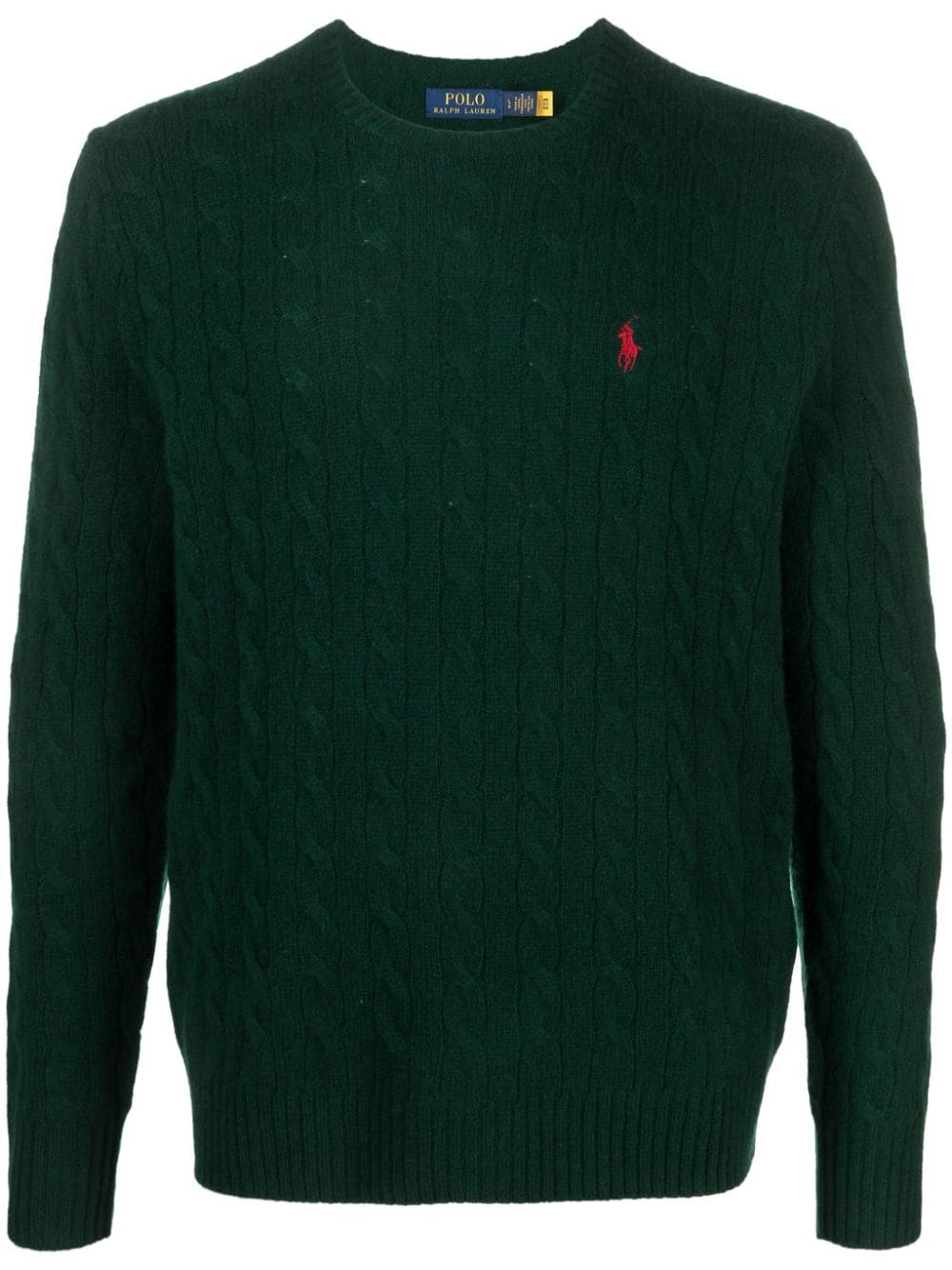 Polo Ralph Lauren Polo Pony-motif cable-knit jumper - Green von Polo Ralph Lauren