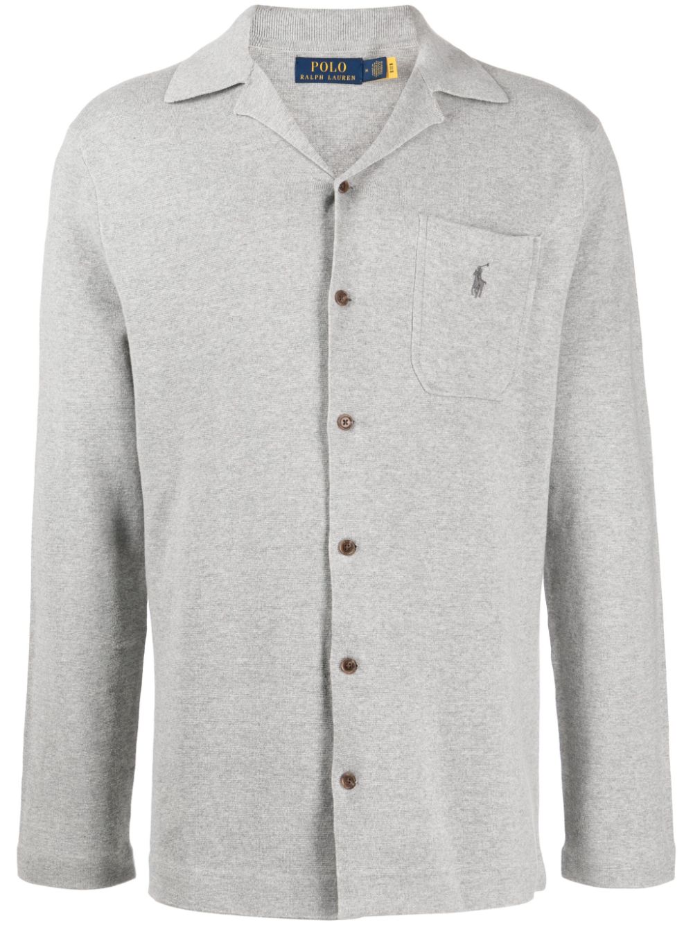 Polo Ralph Lauren Polo Pony-motif cotton cardigan - Grey von Polo Ralph Lauren