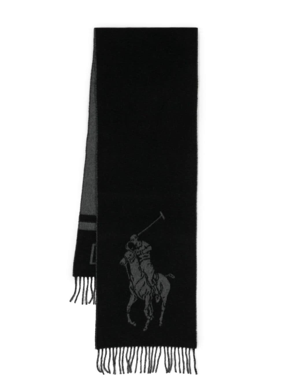 Polo Ralph Lauren Polo Pony-motif scarf - Black von Polo Ralph Lauren