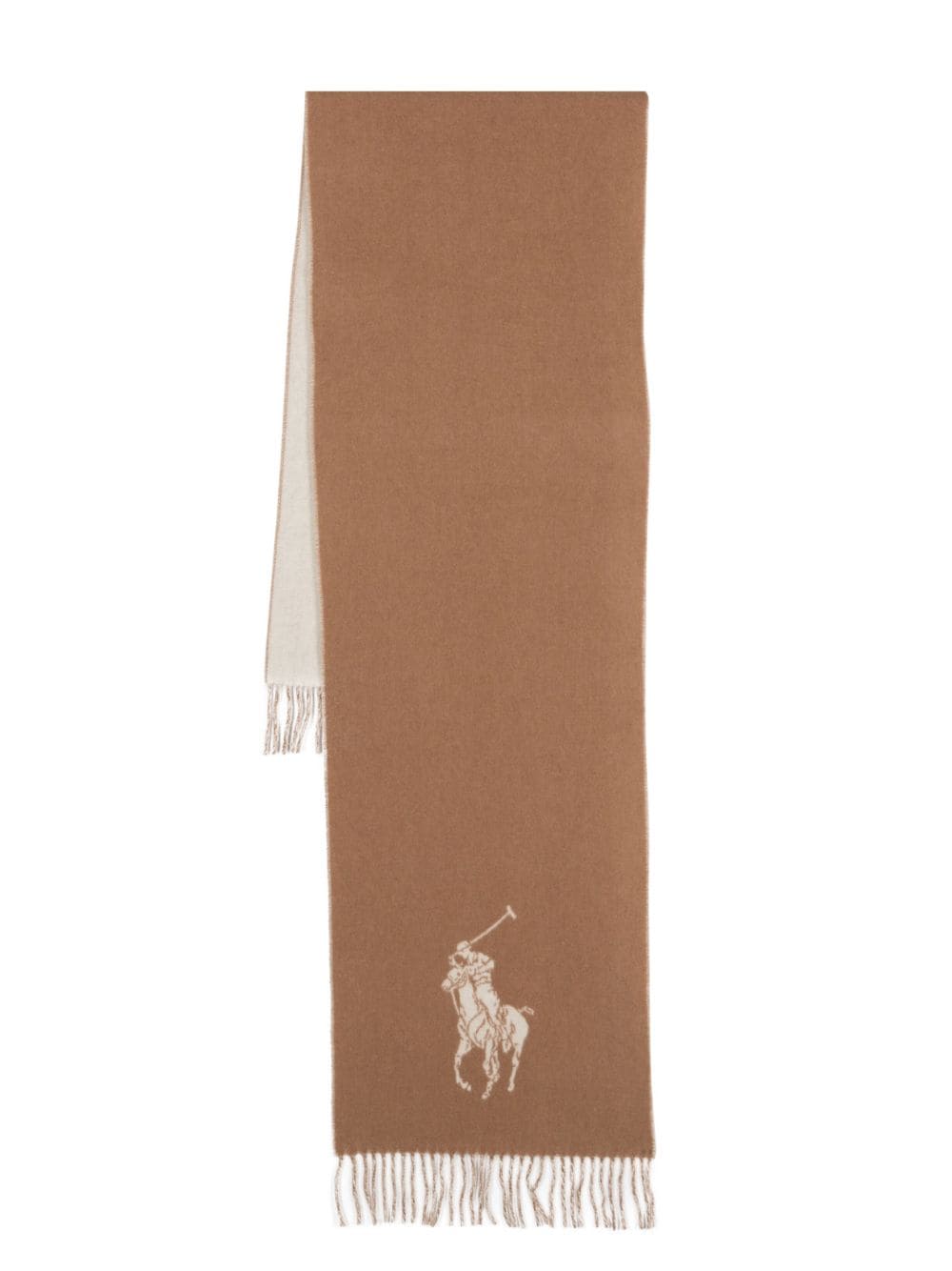 Polo Ralph Lauren Polo Pony-motif scarf - Brown von Polo Ralph Lauren