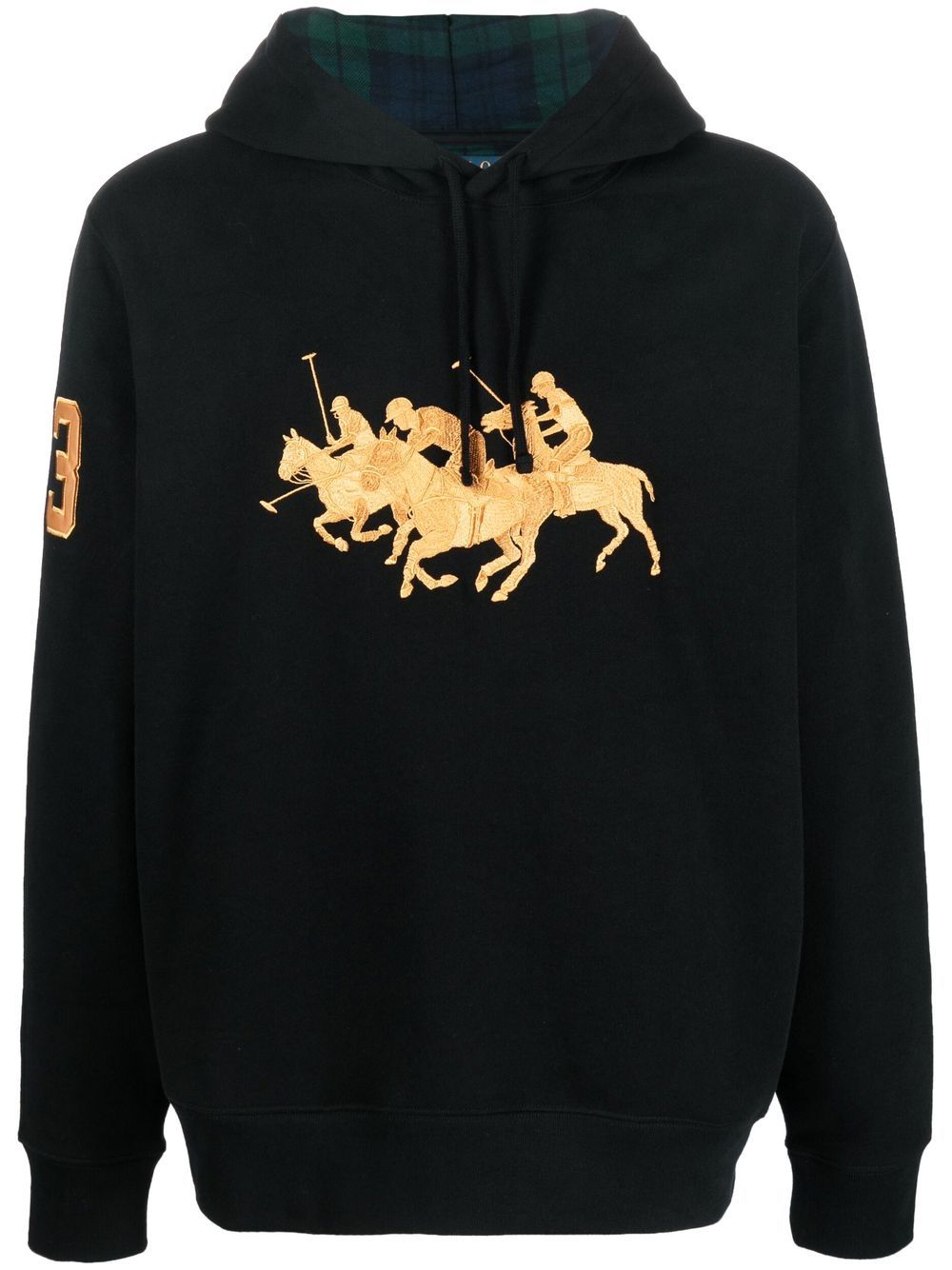 Polo Ralph Lauren Polo Pony pullover hoodie - Black von Polo Ralph Lauren