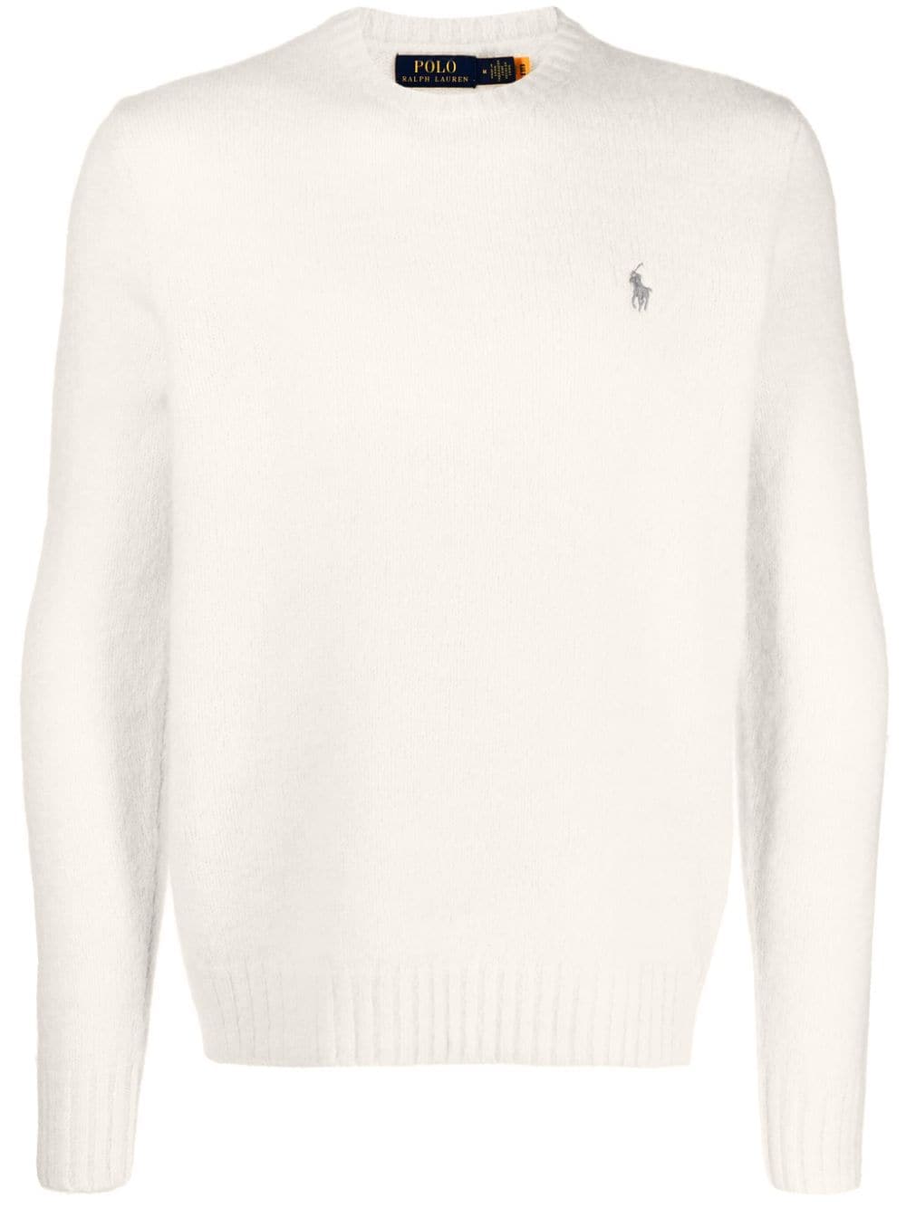 Polo Ralph Lauren Polo Pony round-neck jumper - Neutrals von Polo Ralph Lauren