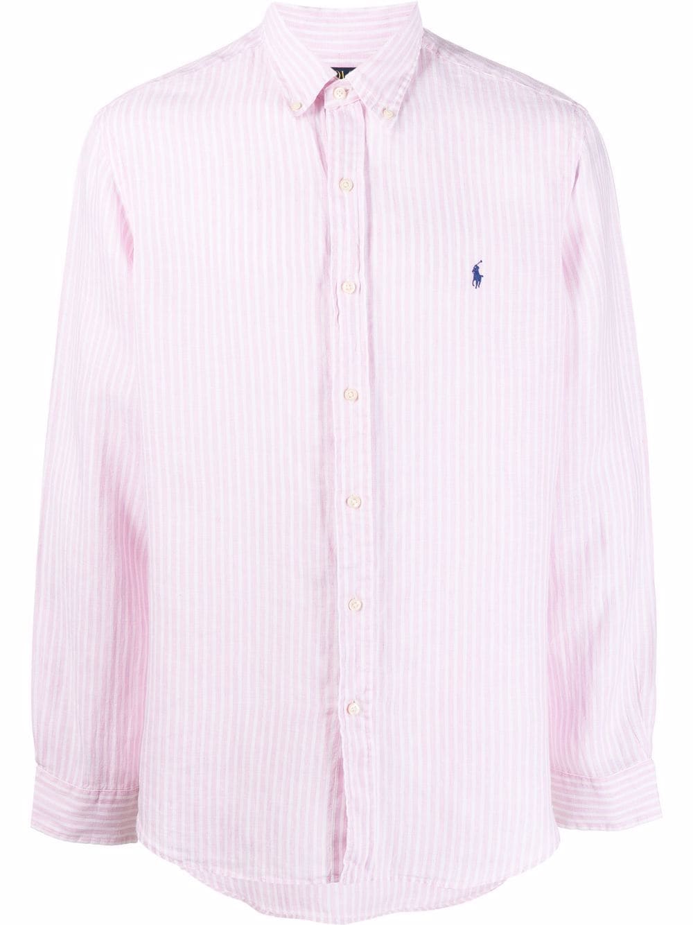 Polo Ralph Lauren Polo Pony striped shirt - Pink von Polo Ralph Lauren