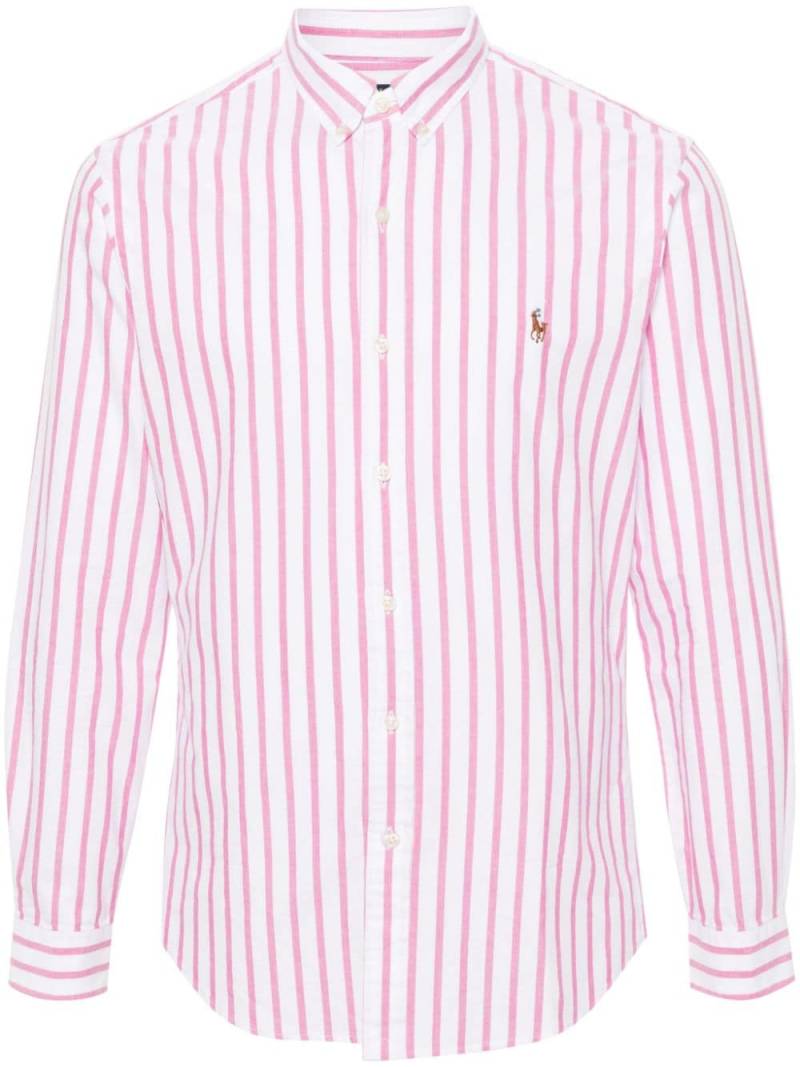 Polo Ralph Lauren Polo Pony striped shirt - Pink von Polo Ralph Lauren