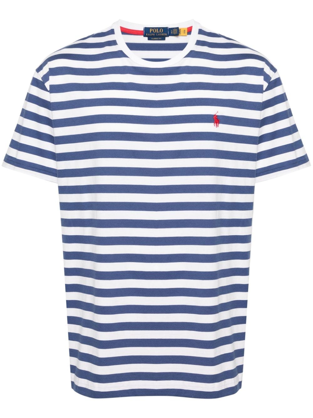 Polo Ralph Lauren Polo Pony striped t-shirt - White von Polo Ralph Lauren