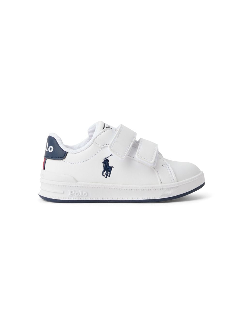 Polo Ralph Lauren Polo Pony touch-strap sneakers - White von Polo Ralph Lauren