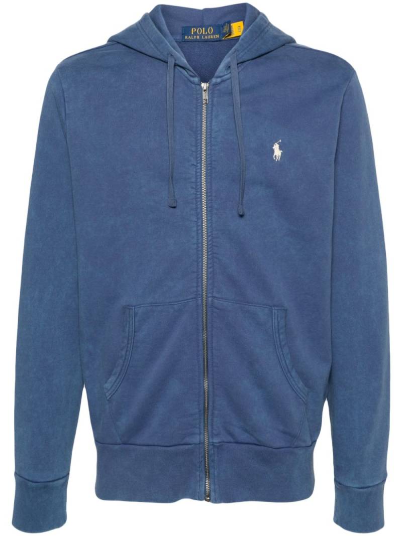 Polo Ralph Lauren Polo Pony zip-up hoodie - Blue von Polo Ralph Lauren