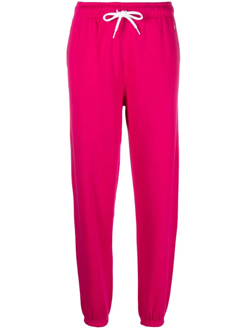 Polo Ralph Lauren Pony-embroidered cotton blend track pants - Pink von Polo Ralph Lauren