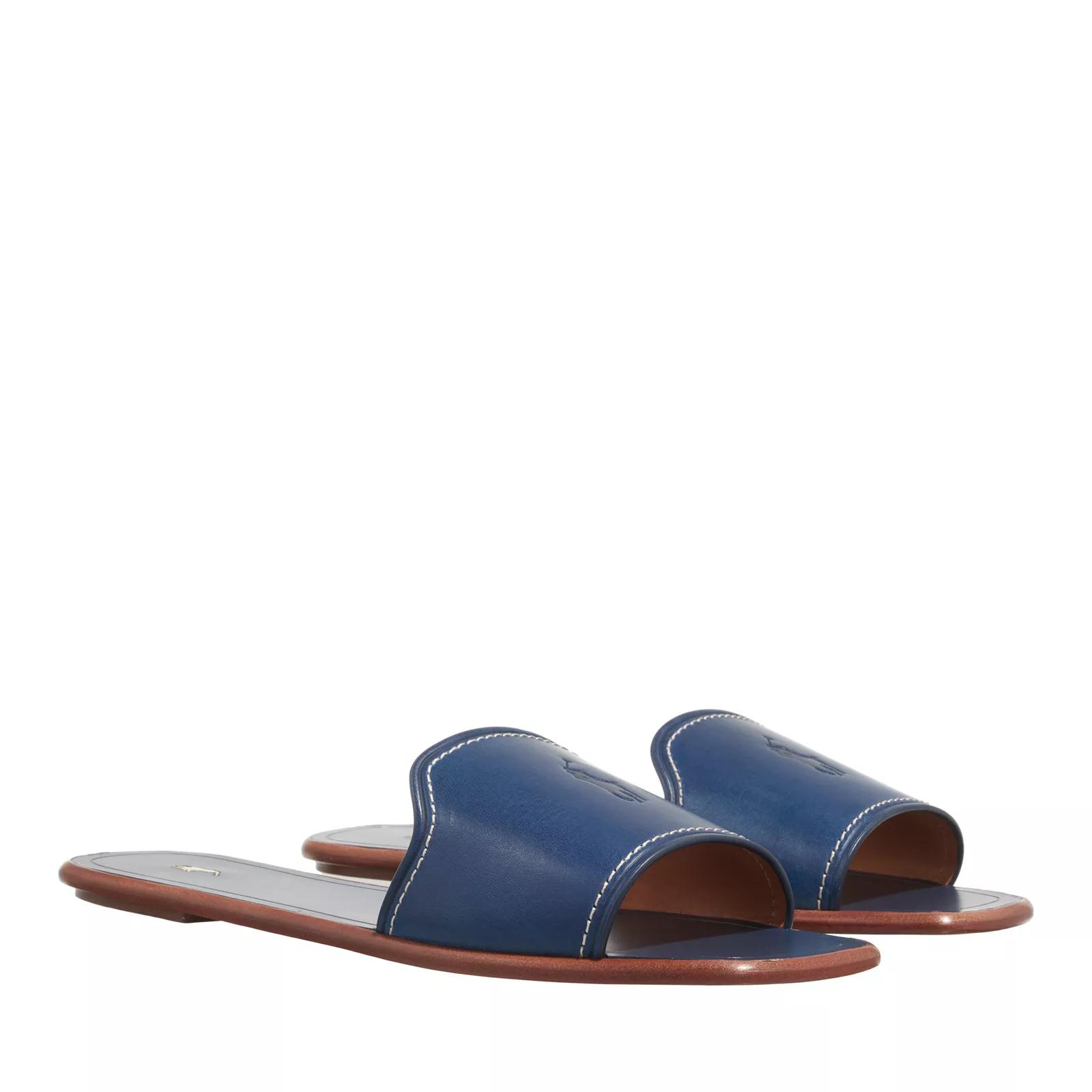 Polo Ralph Lauren Sandalen - Flat Sandals - Gr. 36 (EU) - in Blau - für Damen von Polo Ralph Lauren