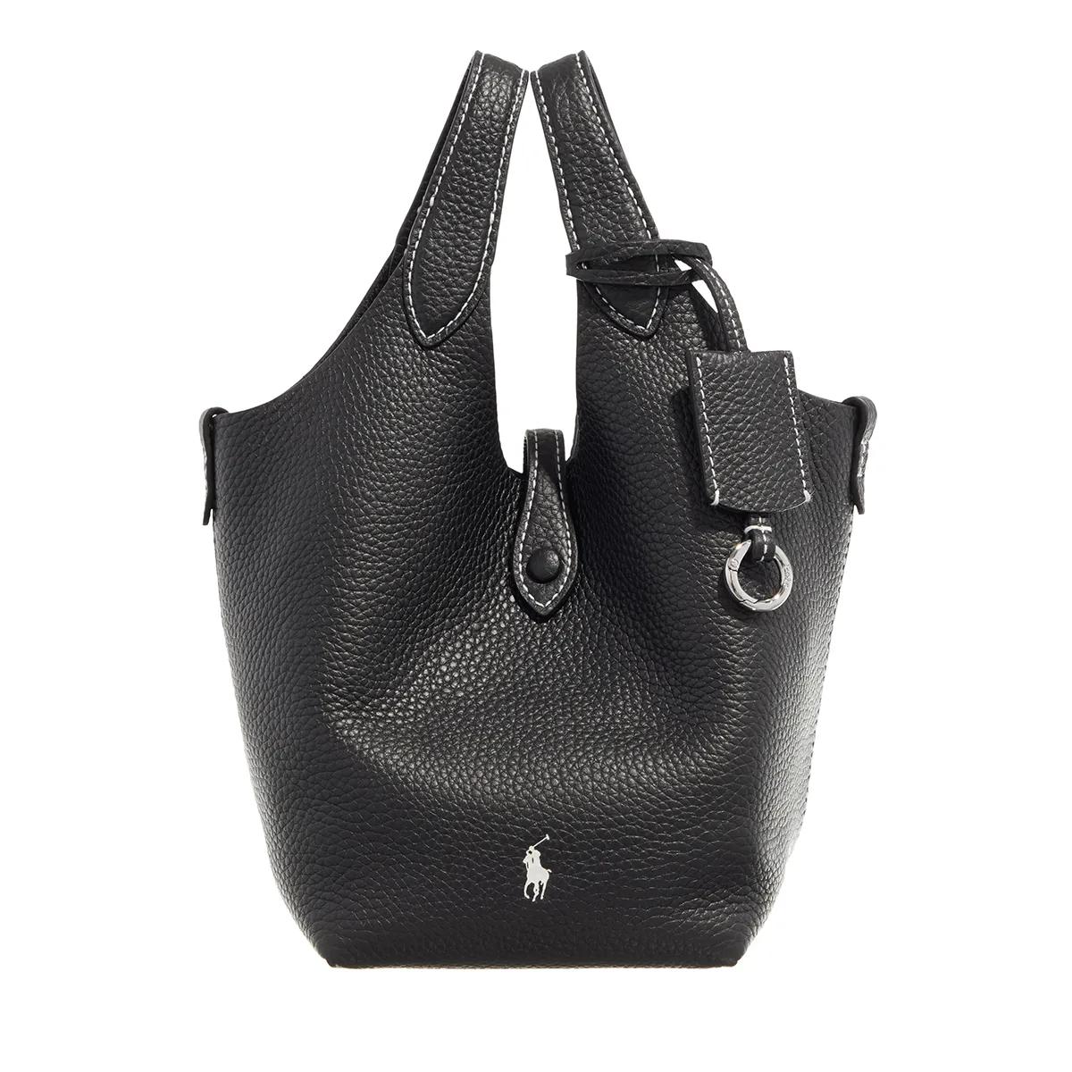 Polo Ralph Lauren Schultertasche - Md Blpt Tte-Tote-Medium - Gr. unisize - in Schwarz - für Damen Polo Ralph Lauren Schultertasche - Md Blpt Tte-Tote-Medium - Gr. unisize - in Schwarz - für Damen von Polo Ralph Lauren
