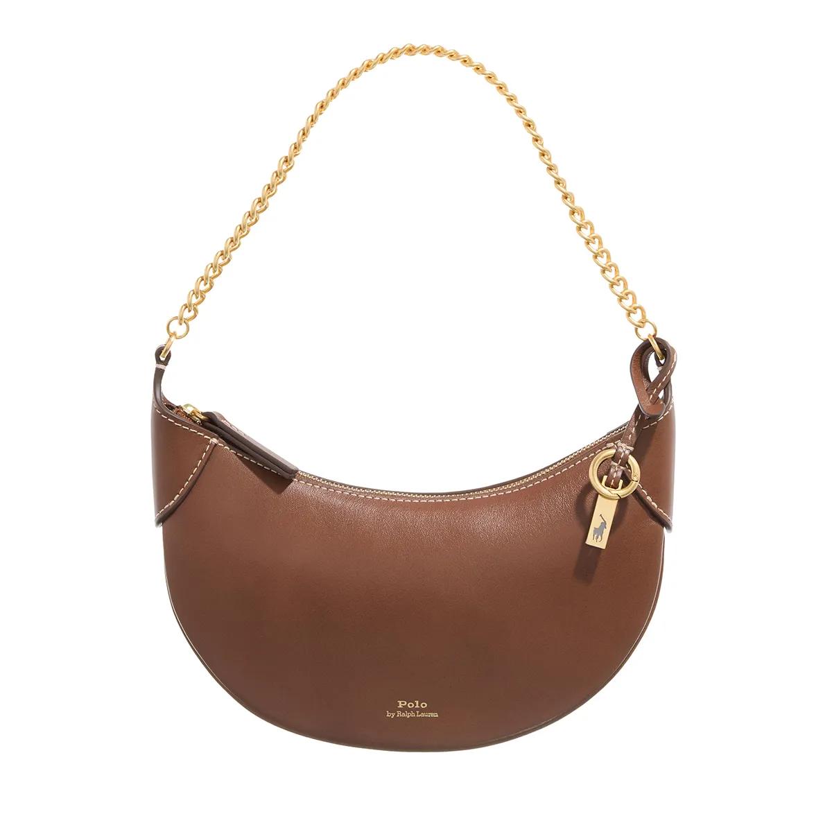 Polo Ralph Lauren Schultertasche - P Id Mn Chn-Crossbody-Small - Gr. unisize - in Braun - für Damen Polo Ralph Lauren Schultertasche - P Id Mn Chn-Crossbody-Small - Gr. unisize - in Braun - für Damen von Polo Ralph Lauren