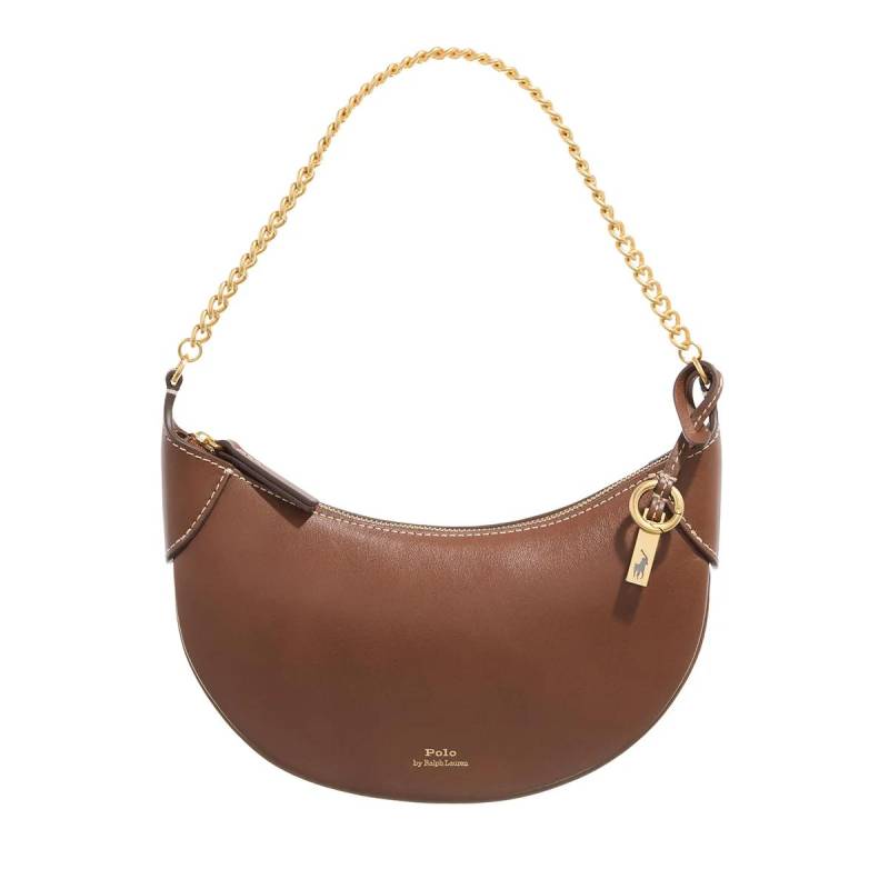 Polo Ralph Lauren Schultertasche - P Id Mn Chn-Crossbody-Small - Gr. unisize - in Braun - für Damen von Polo Ralph Lauren