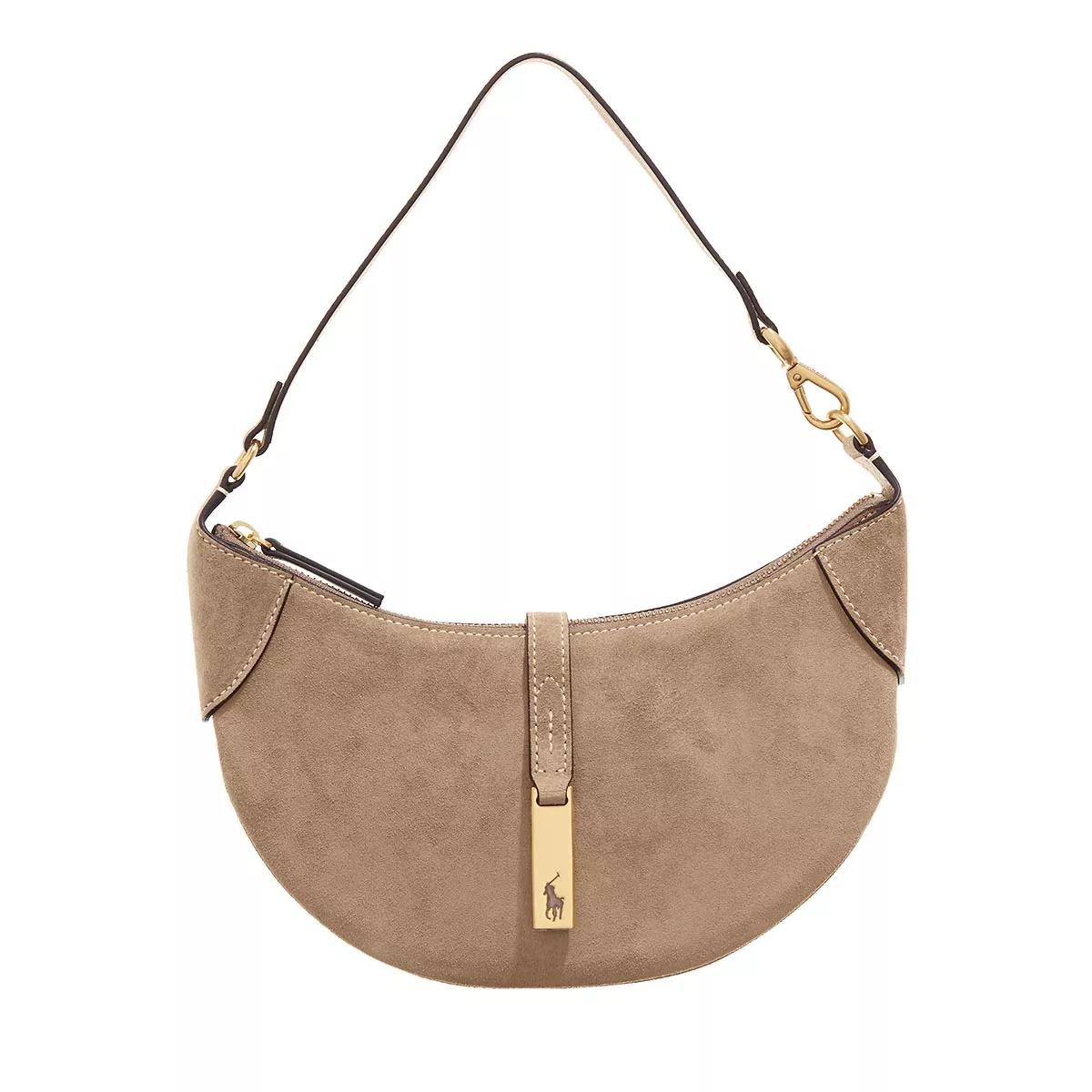 Polo Ralph Lauren Schultertasche - P Id Mn Shdr-Shoulder Bag-Small - Gr. unisize - in Braun - für Damen Polo Ralph Lauren Schultertasche - P Id Mn Shdr-Shoulder Bag-Small - Gr. unisize - in Braun - für Damen von Polo Ralph Lauren