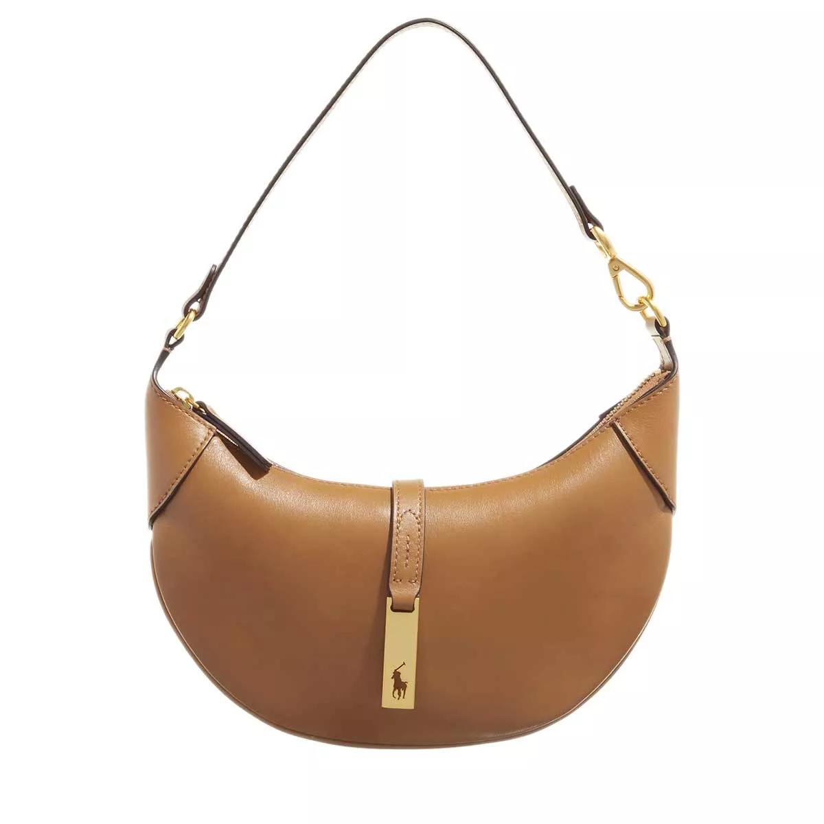 Polo Ralph Lauren Schultertasche - P Id Mn Shdr-Shoulder Bag-Small - Gr. unisize - in Braun - für Damen Polo Ralph Lauren Schultertasche - P Id Mn Shdr-Shoulder Bag-Small - Gr. unisize - in Braun - für Damen von Polo Ralph Lauren