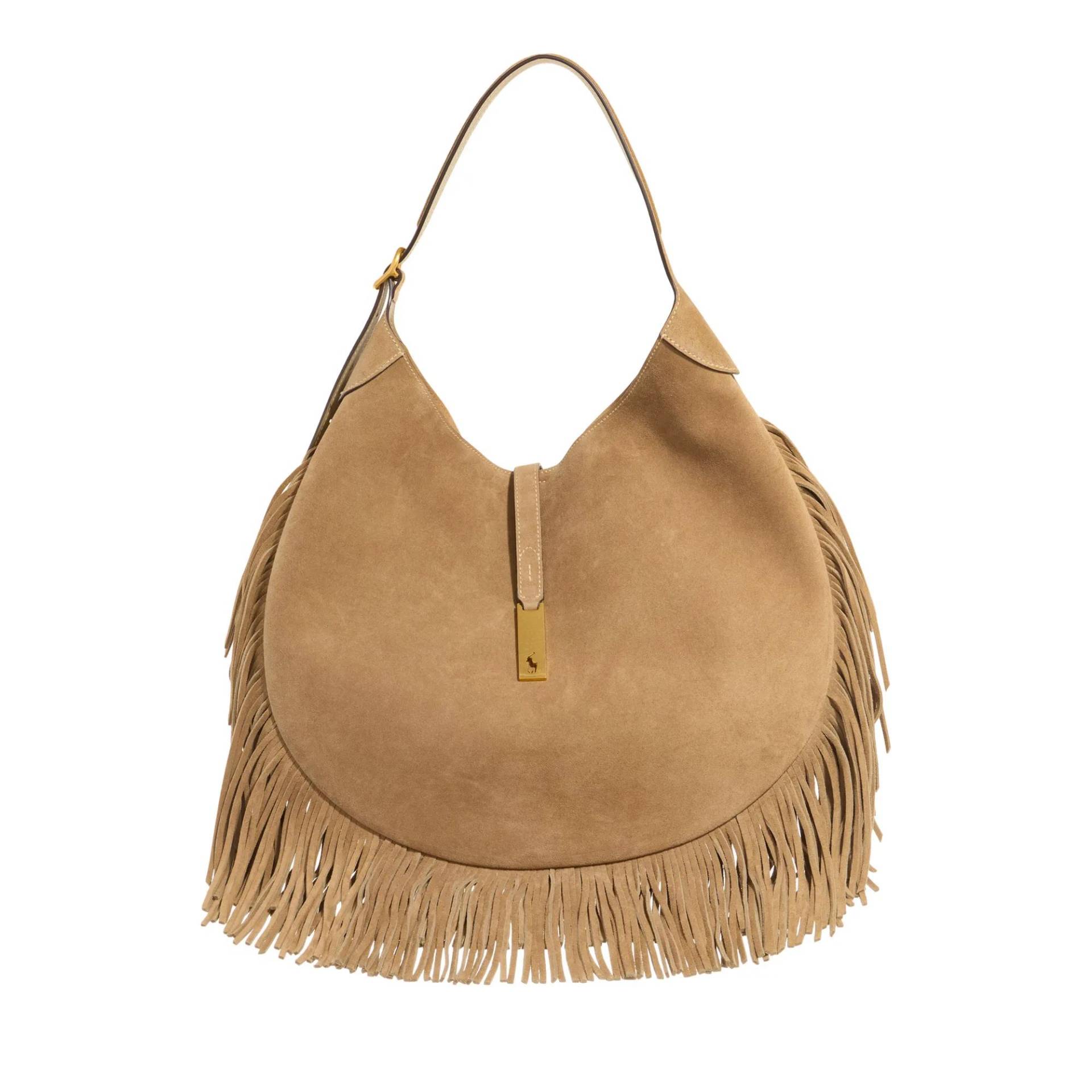 Polo Ralph Lauren Schultertasche - Shoulder Bag Large - Gr. unisize - in Beige - für Damen Polo Ralph Lauren Schultertasche - Shoulder Bag Large - Gr. unisize - in Beige - für Damen von Polo Ralph Lauren