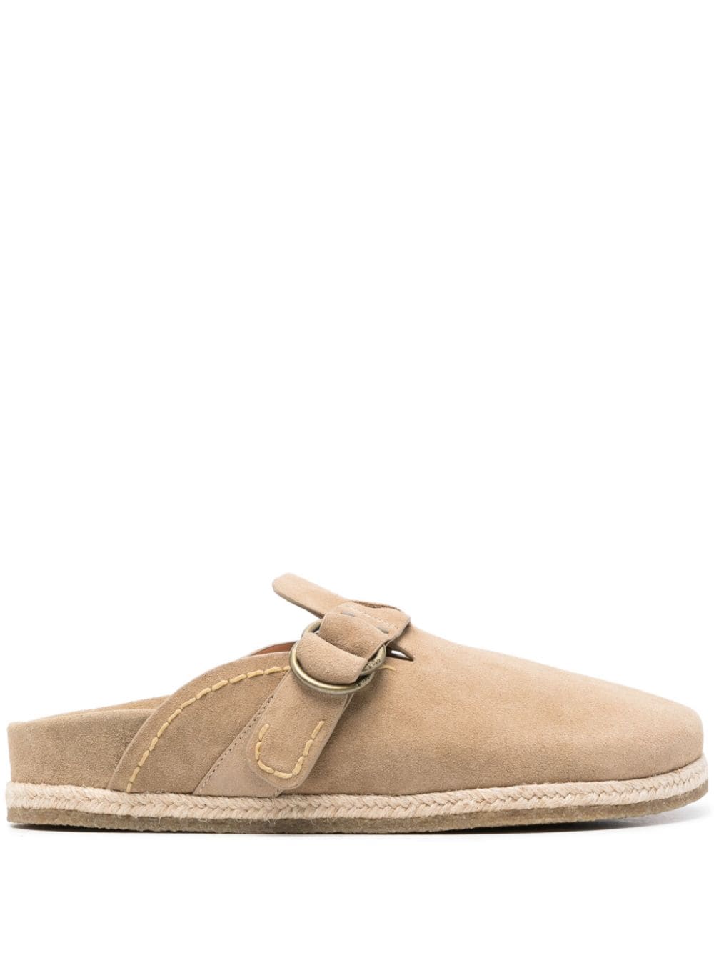 Polo Ralph Lauren Turbach suede clogs - Neutrals von Polo Ralph Lauren