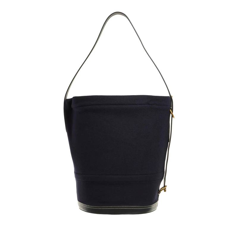 Polo Ralph Lauren Schultertasche - Bucket Bag Medium - Gr. unisize - in Blau - für Damen von Polo Ralph Lauren