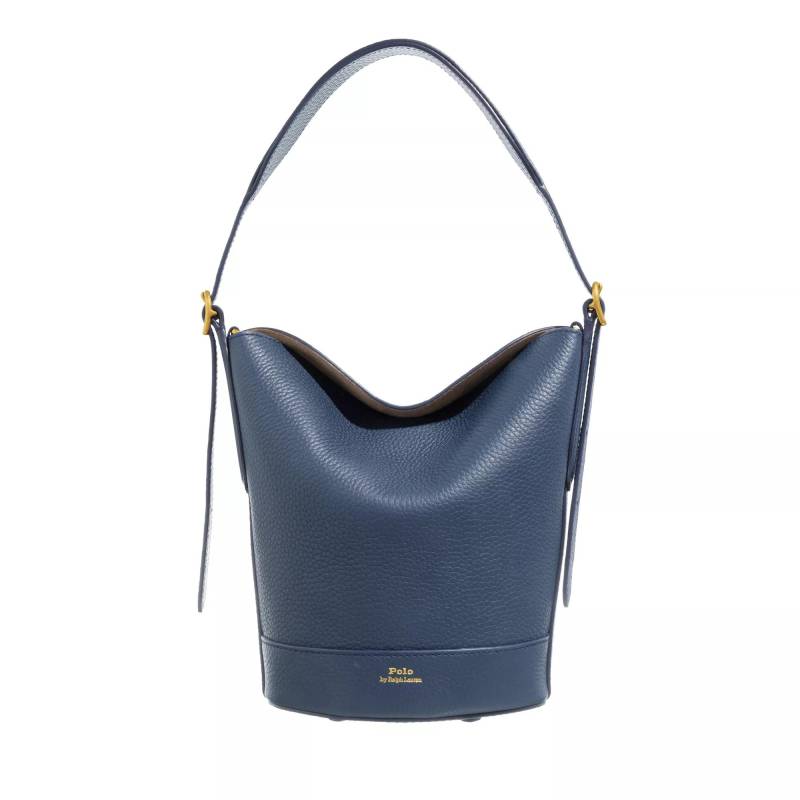 Polo Ralph Lauren Schultertasche - Bucket Bag Small - Gr. unisize - in Blau - für Damen von Polo Ralph Lauren