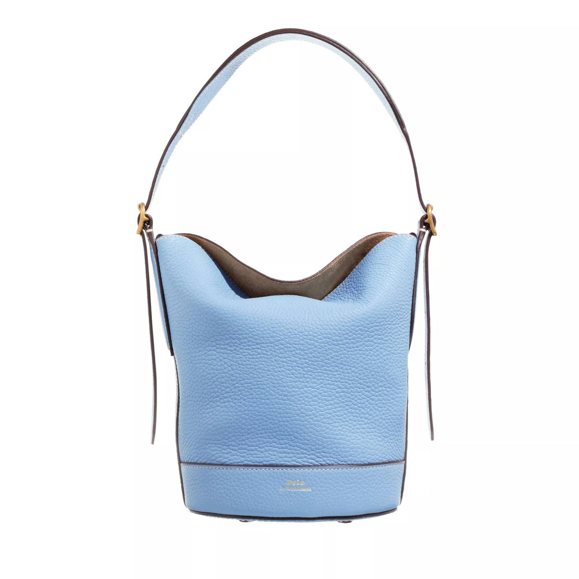 Polo Ralph Lauren Umhängetasche - Bucket Bag Small - Gr. unisize - in Blau - für Damen von Polo Ralph Lauren