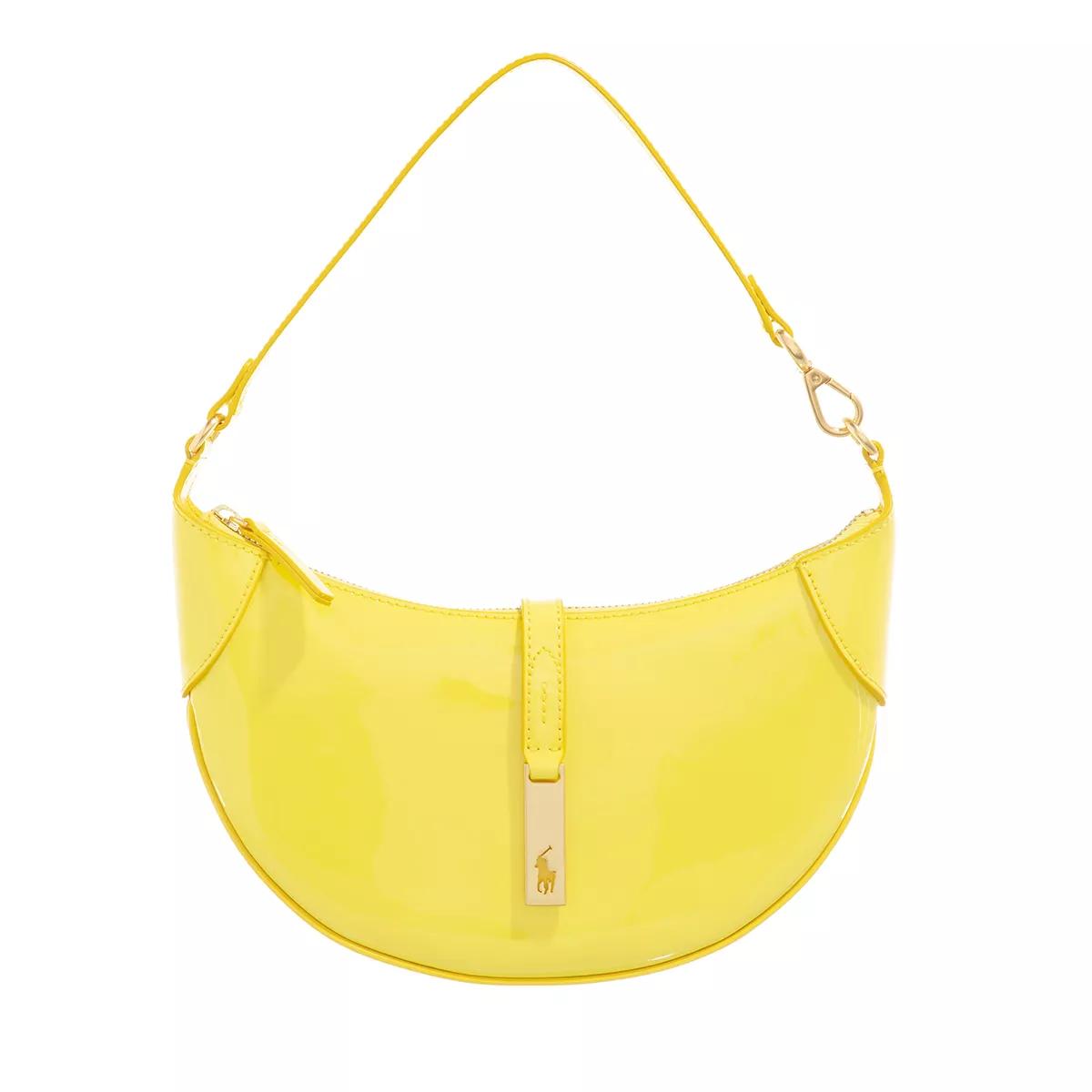 Polo Ralph Lauren Umhängetasche - Mn Shoulder Bag Small - Gr. unisize - in Gelb - für Damen von Polo Ralph Lauren