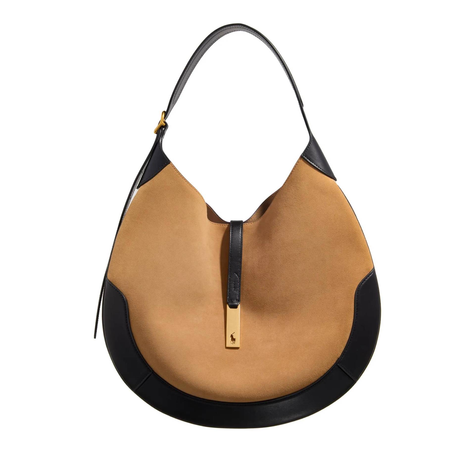 Polo Ralph Lauren Schultertasche - Shoulder Bag Medium - Gr. unisize - in Beige - für Damen Polo Ralph Lauren Schultertasche - Shoulder Bag Medium - Gr. unisize - in Beige - für Damen von Polo Ralph Lauren