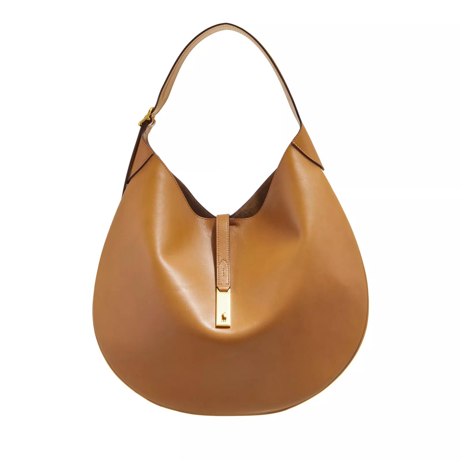 Polo Ralph Lauren Schultertasche - P Id Shldr-Shoulder Bag-Medium - Gr. unisize - in Braun - für Damen Polo Ralph Lauren Schultertasche - P Id Shldr-Shoulder Bag-Medium - Gr. unisize - in Braun - für Damen von Polo Ralph Lauren