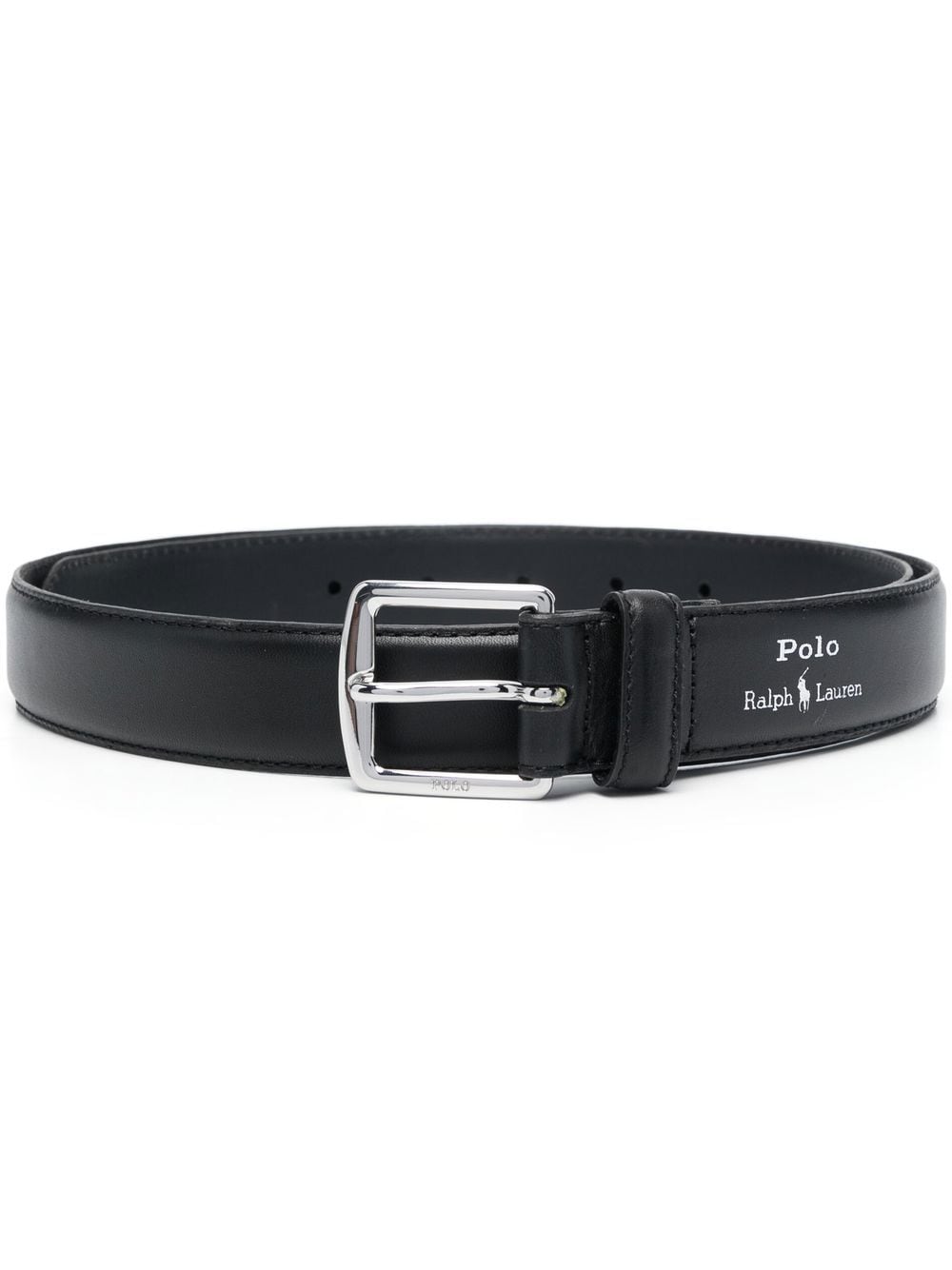 Polo Ralph Lauren buckle-fastening leather belt - Black von Polo Ralph Lauren