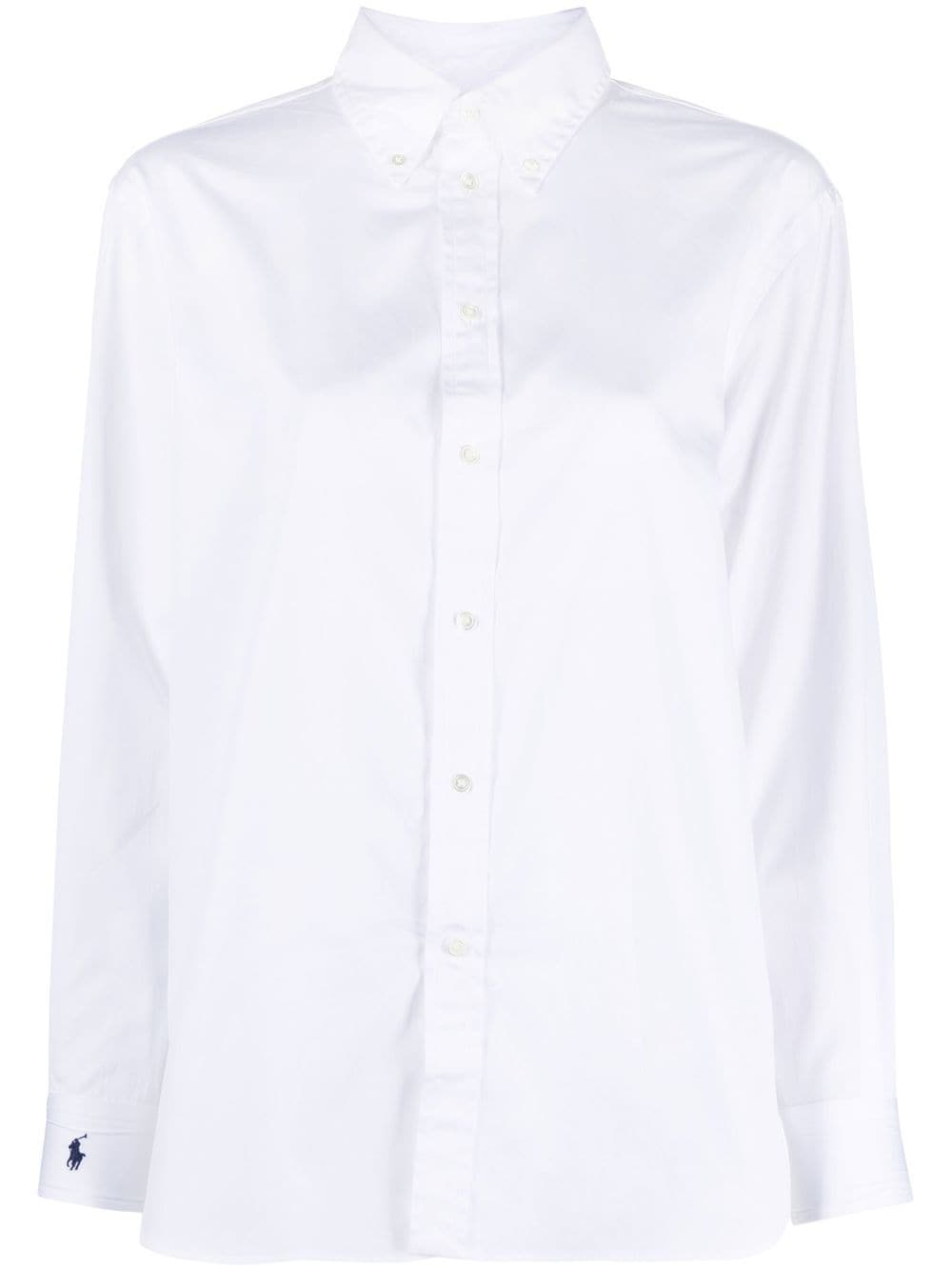 Polo Ralph Lauren button-fastening long-sleeve shirt - White von Polo Ralph Lauren