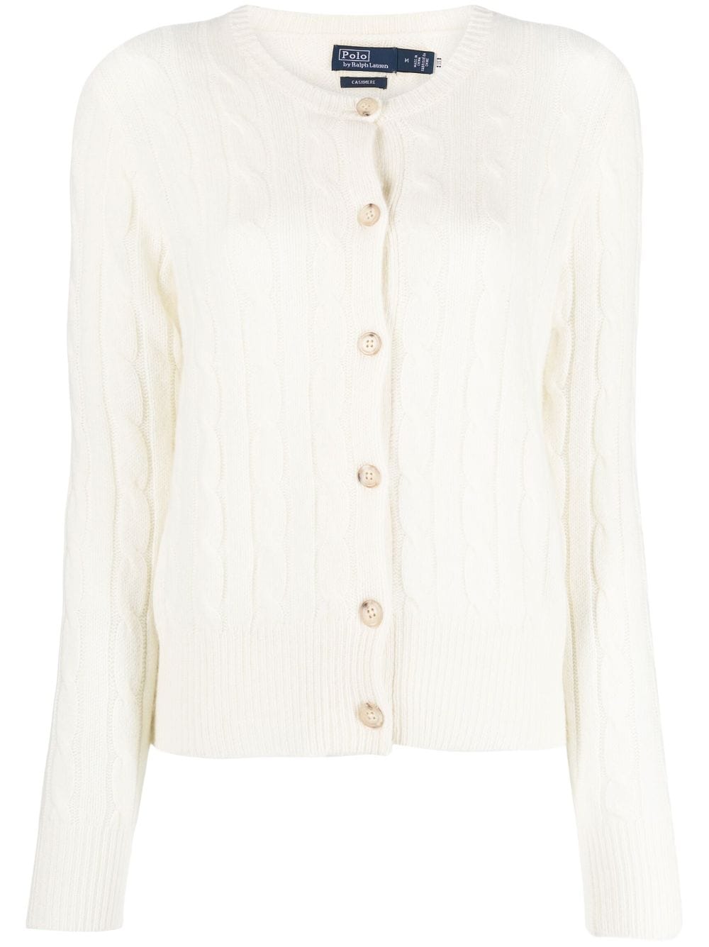 Polo Ralph Lauren cable-knit cashmere cardigan - Neutrals von Polo Ralph Lauren