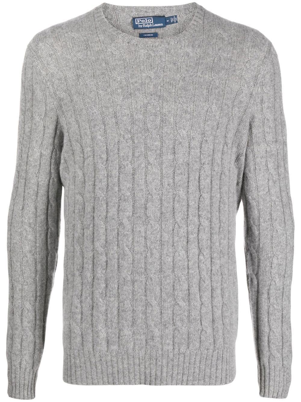 Polo Ralph Lauren cable-knit cashmere jumper - Grey von Polo Ralph Lauren