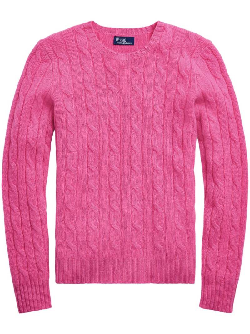 Polo Ralph Lauren cable-knit cashmere jumper - Pink von Polo Ralph Lauren