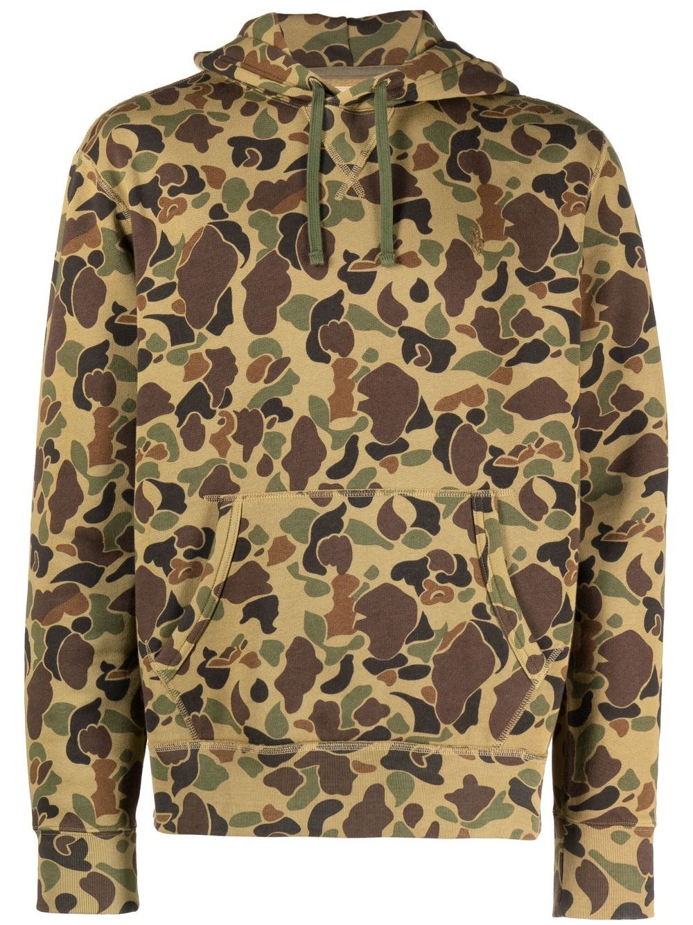 Polo Ralph Lauren camouflage-print drawstring hoodie - Green von Polo Ralph Lauren