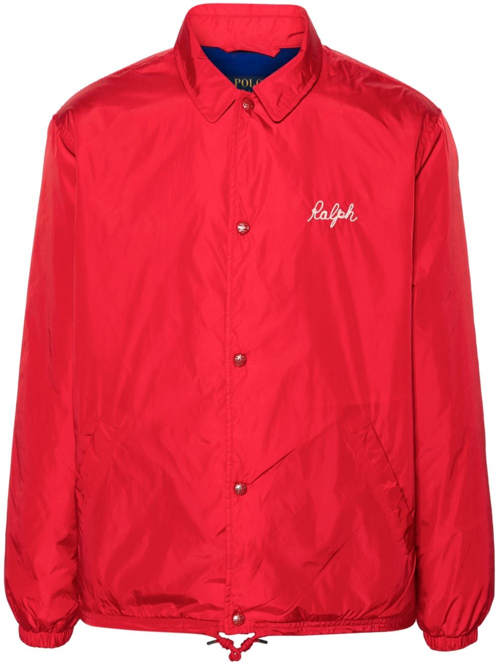 Polo Ralph Lauren classic-collar bomber jacket - Red von Polo Ralph Lauren