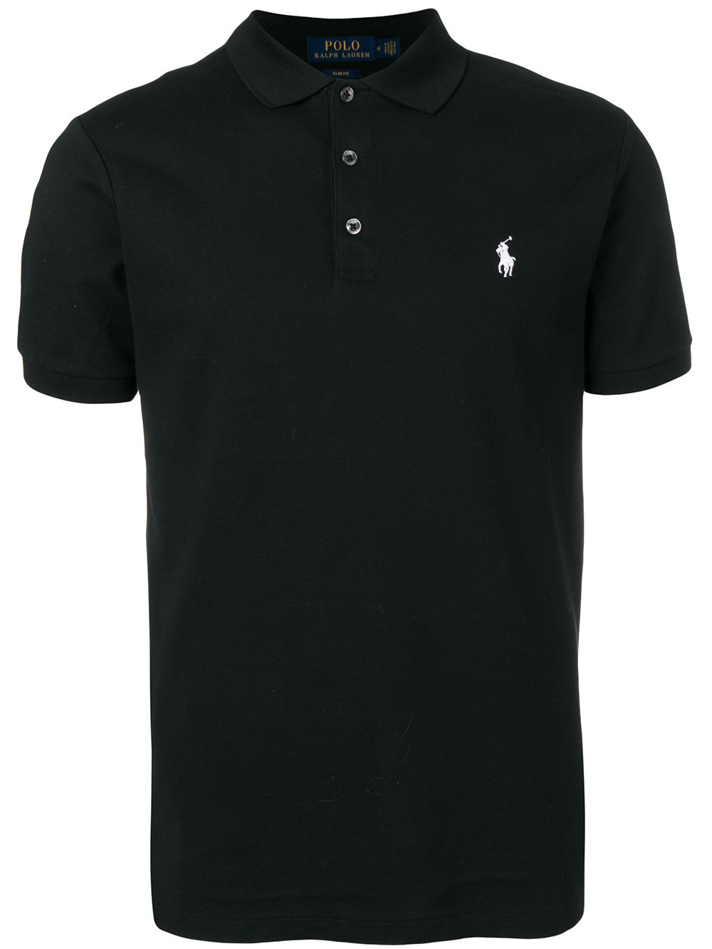 Polo Ralph Lauren contrast logo polo shirt - Black von Polo Ralph Lauren