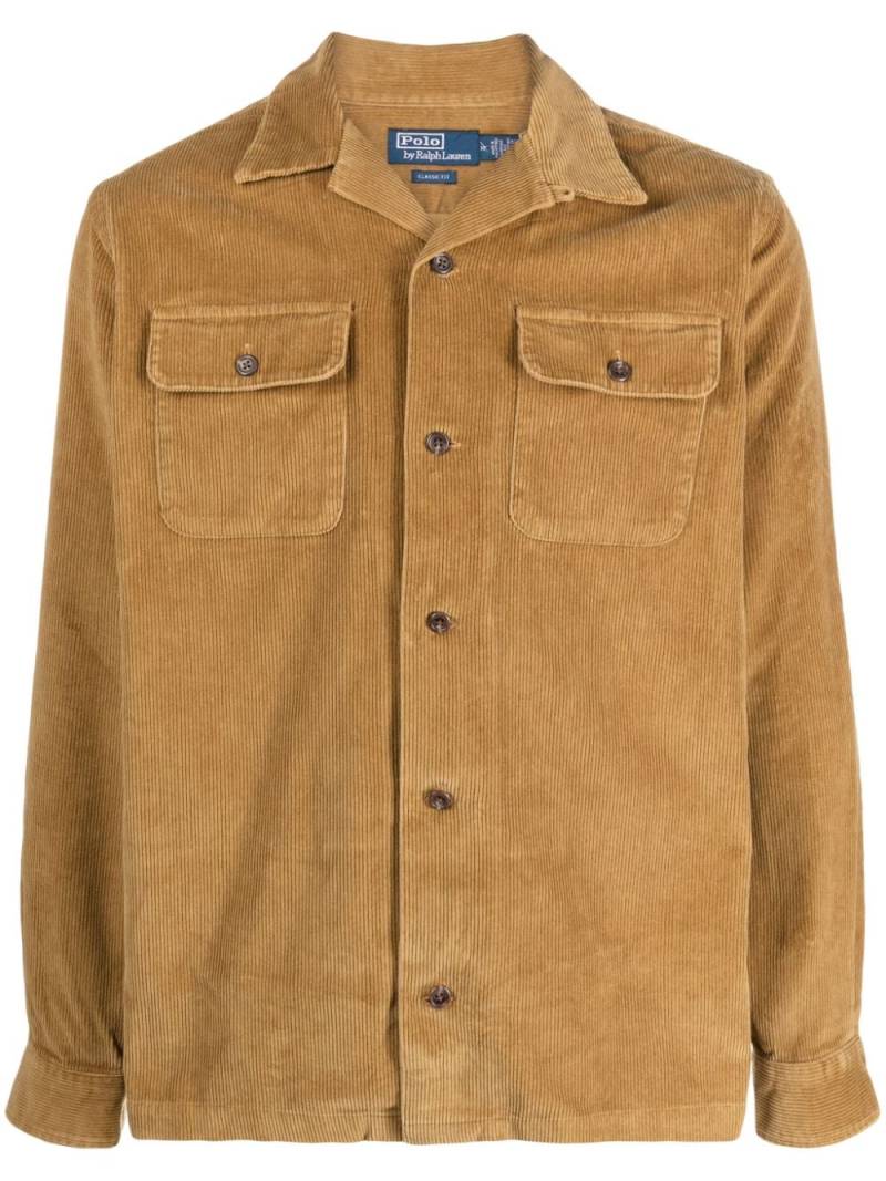 Polo Ralph Lauren corduroy cotton shirt - Neutrals von Polo Ralph Lauren