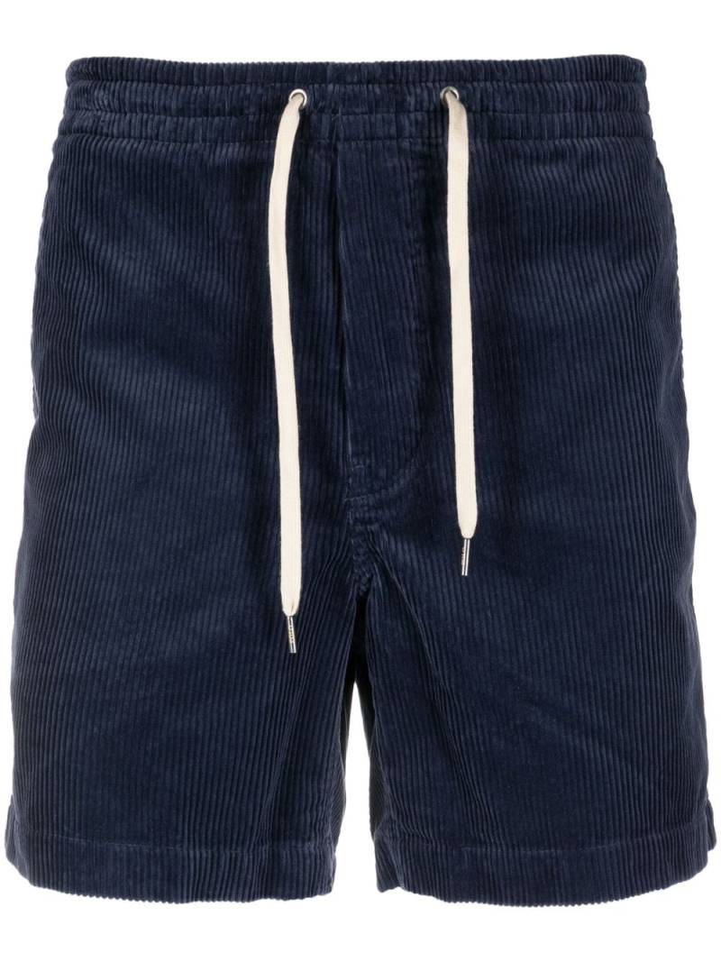 Polo Ralph Lauren corduroy drawstring-fastening shorts - Blue von Polo Ralph Lauren