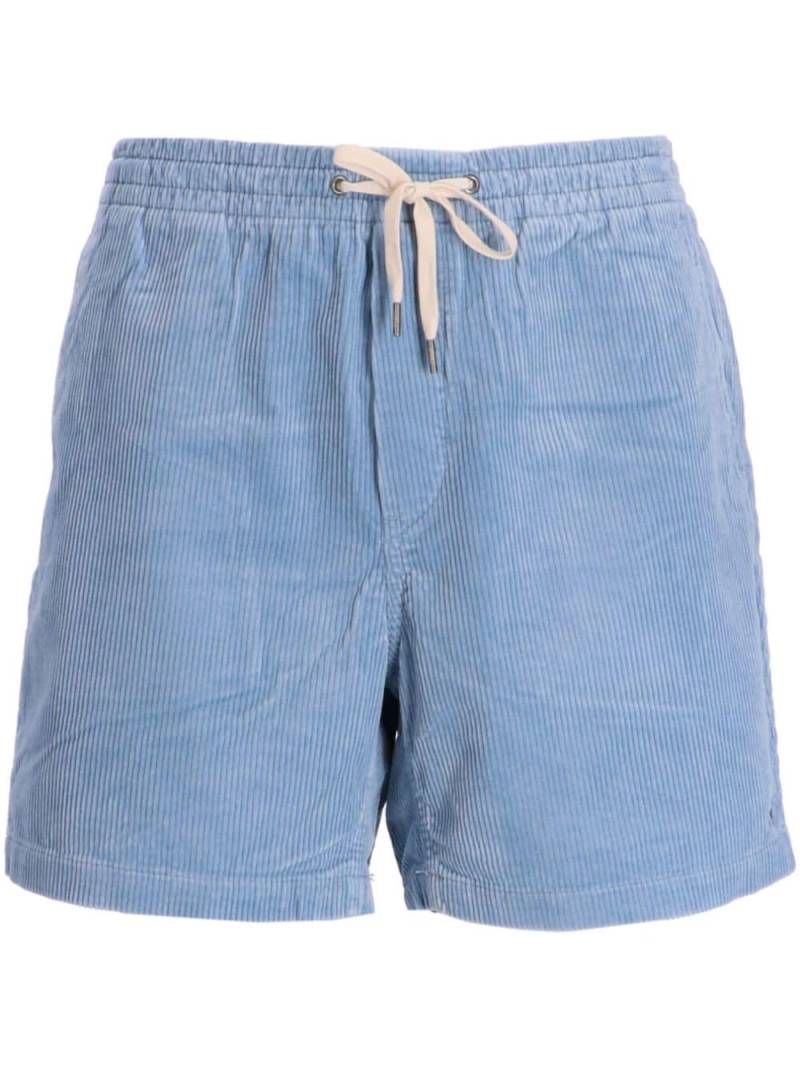 Polo Ralph Lauren corduroy drawstring shorts - Blue von Polo Ralph Lauren