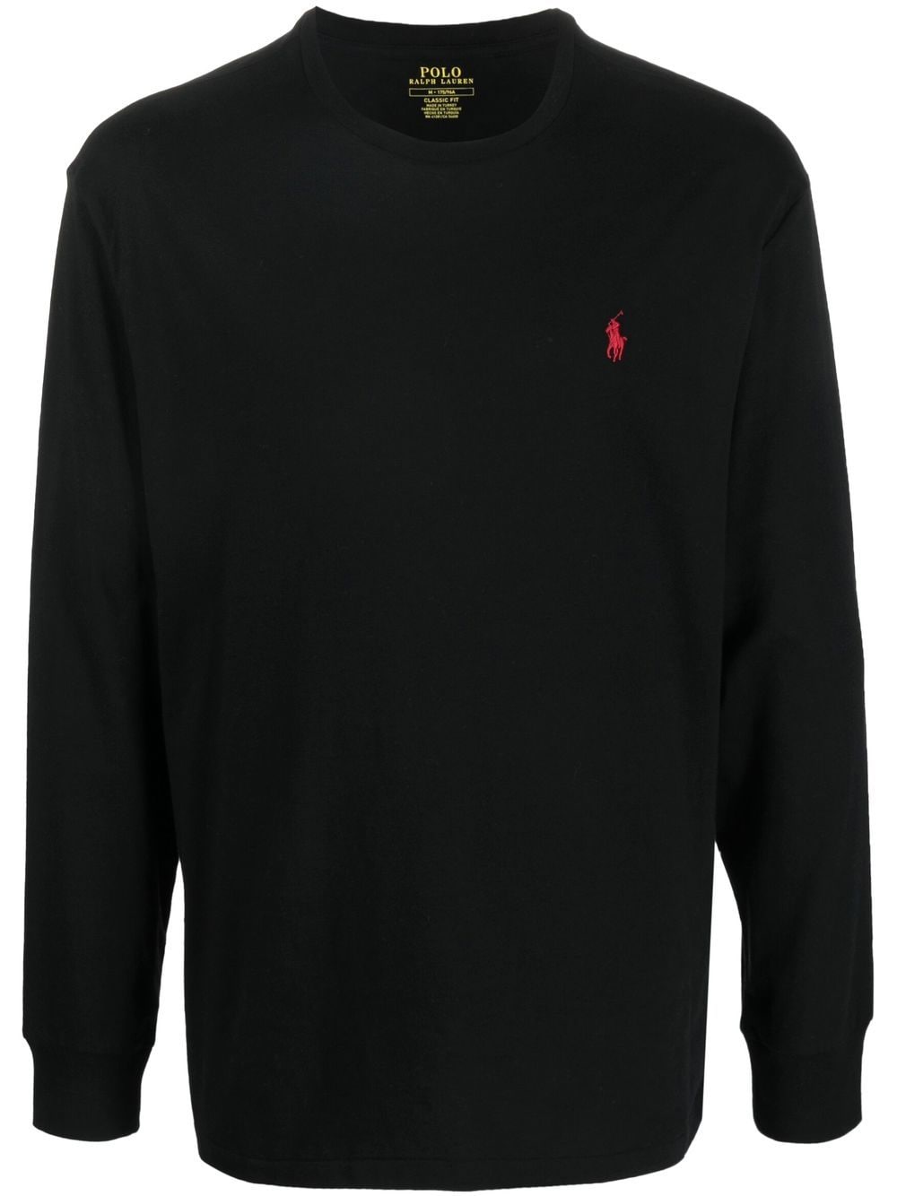 Polo Ralph Lauren cotton long-sleeve T-shirt - Black von Polo Ralph Lauren