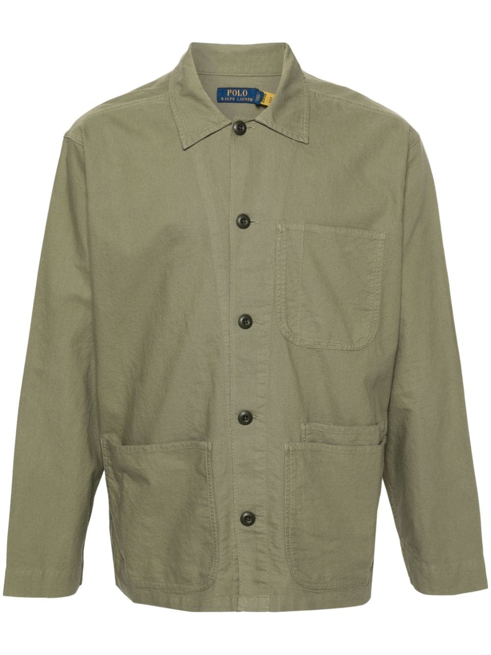 Polo Ralph Lauren cotton shirt jacket - Green von Polo Ralph Lauren