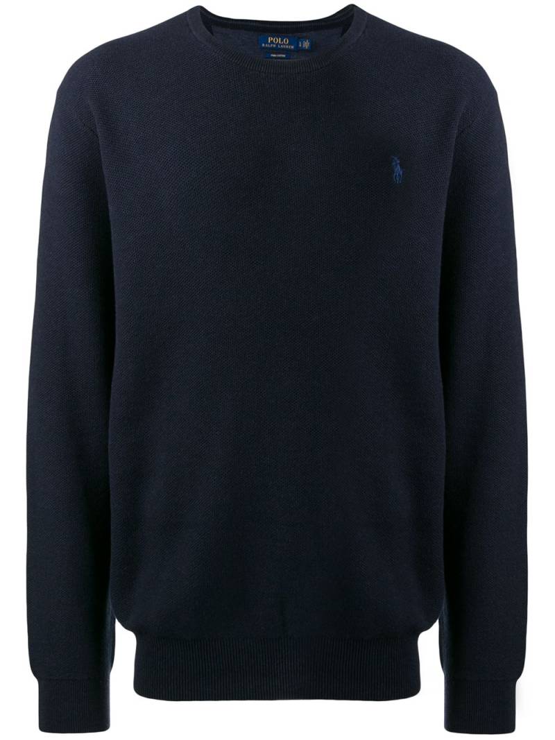 Polo Ralph Lauren crew neck jumper - Blue von Polo Ralph Lauren