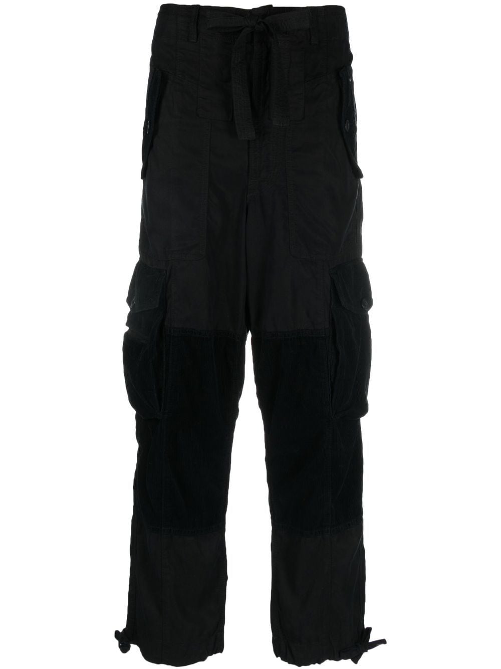 Polo Ralph Lauren cropped-leg cargo trousers - Black von Polo Ralph Lauren