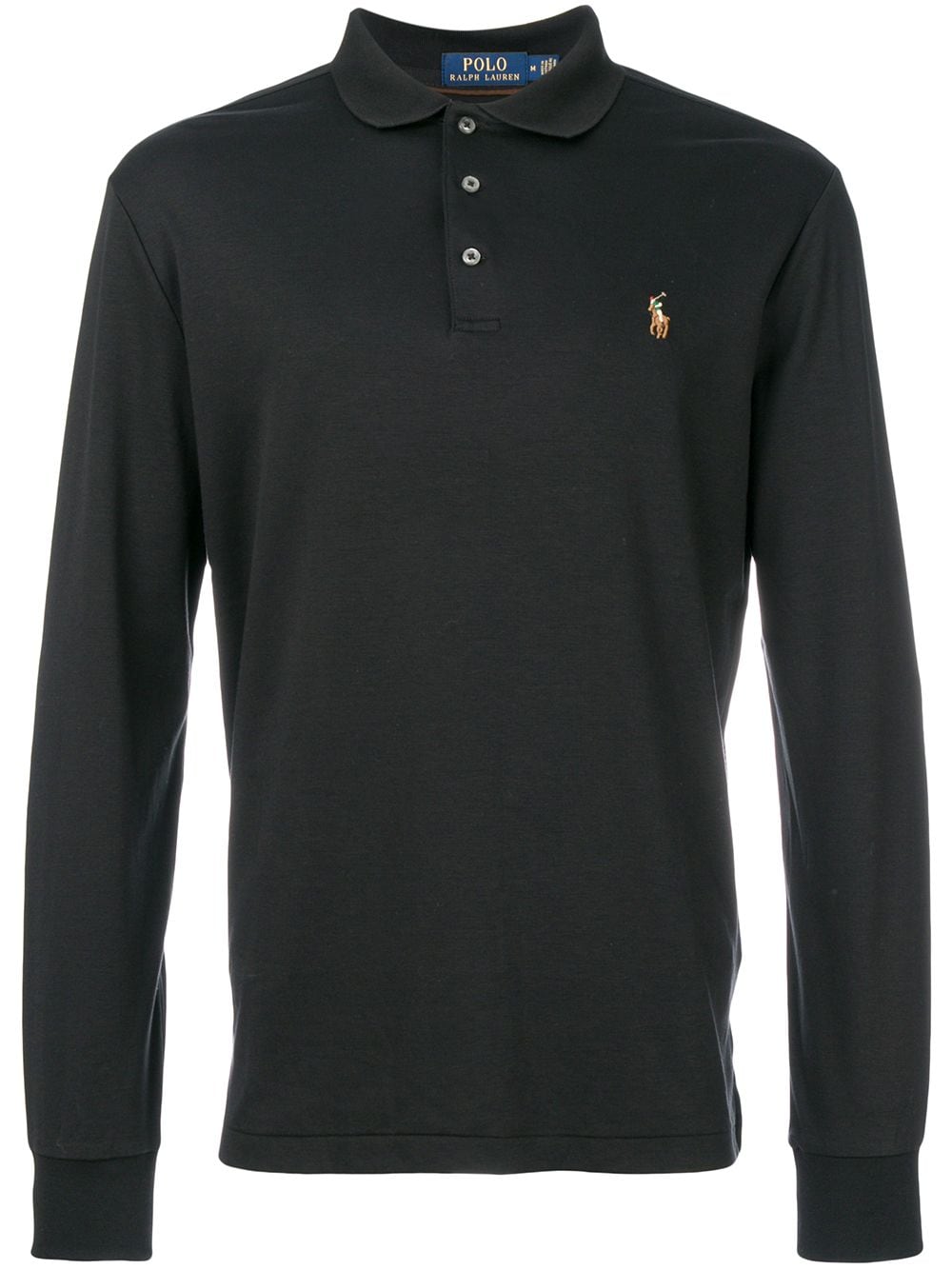 Polo Ralph Lauren custom slim fit polo shirt - Black von Polo Ralph Lauren