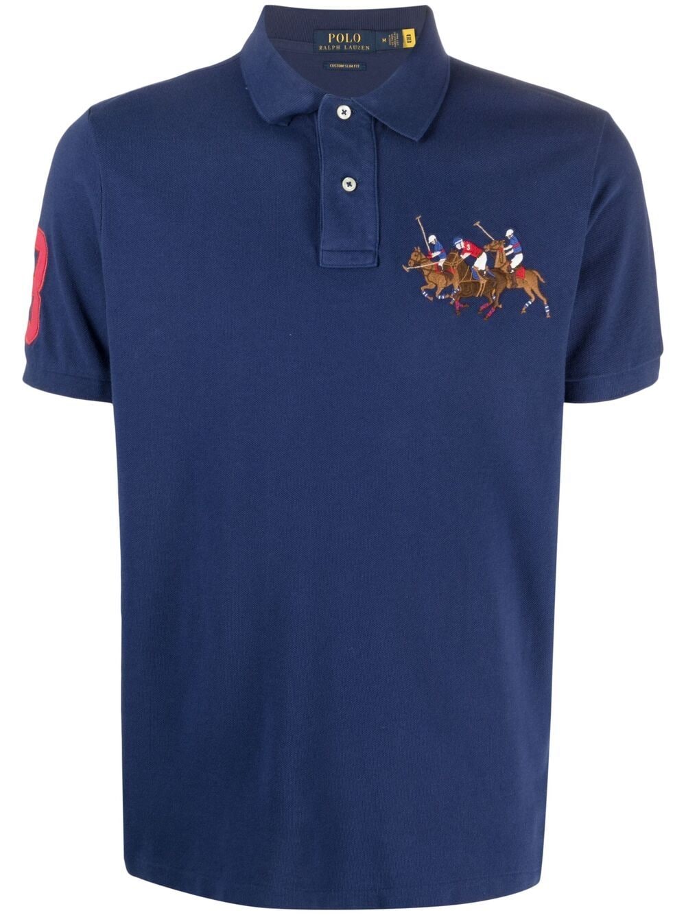 Polo Ralph Lauren custom slim fit polo shirt - Blue von Polo Ralph Lauren